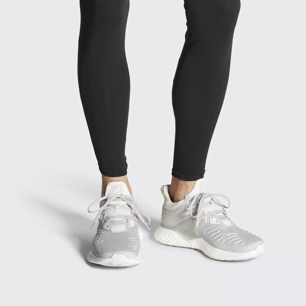 Adidas Alphabounce Beyond Tenis Para Correr Blancos Para Hombre (MX-74408)